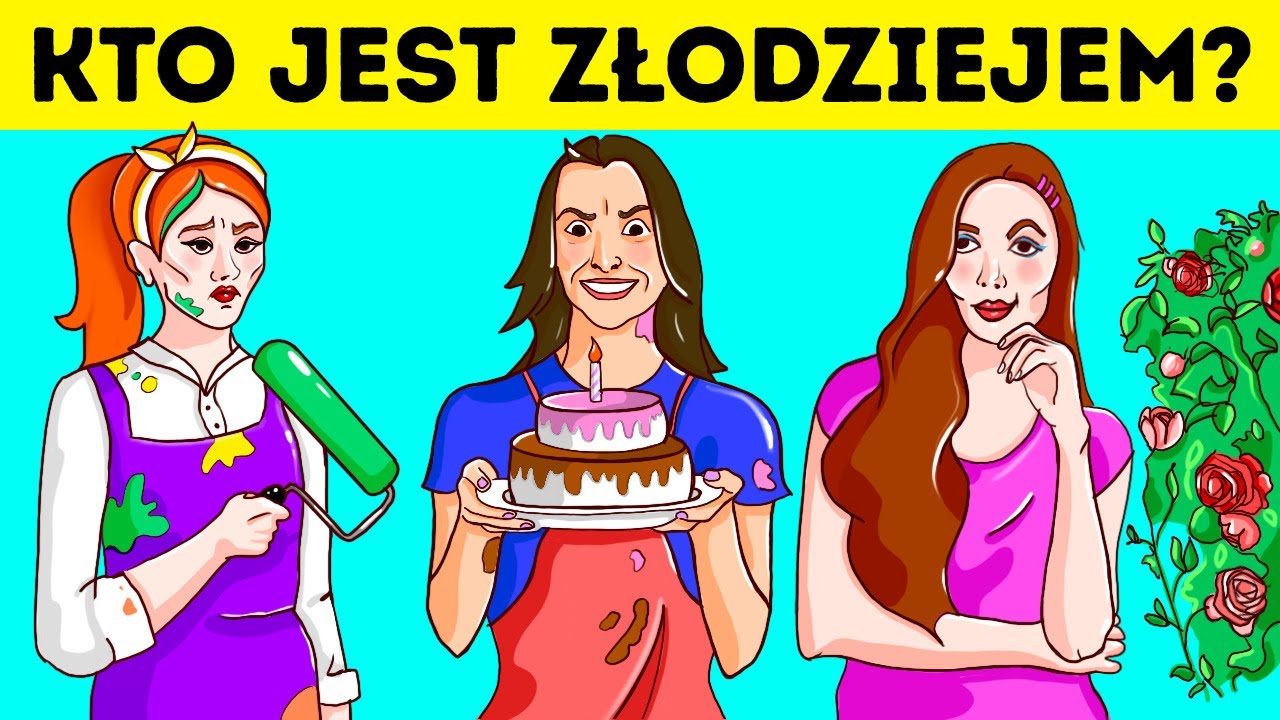 14 zagadek, które rozwiązałoby nawet twoje młodsze rodzeństwo