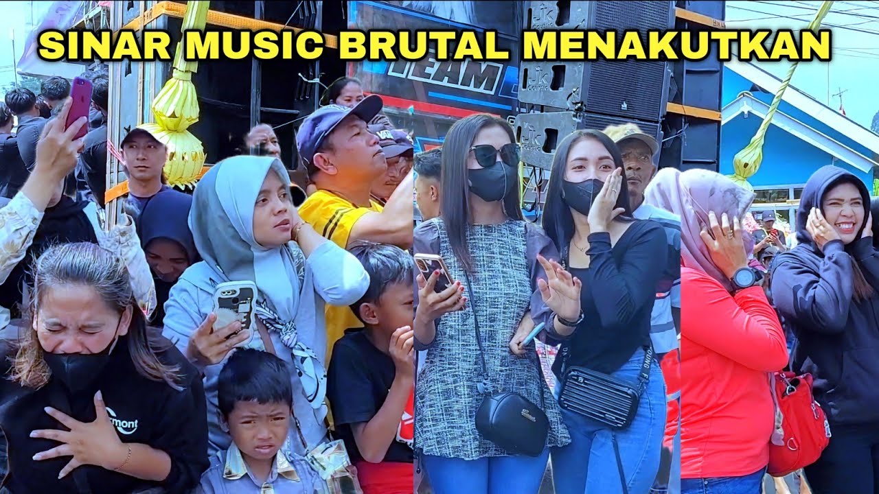 MAEN BRUTAL !! SINAR MUSIC BIKIN PENONTON KETAKUTAN SAMPAI PANGGUNG KEHORMATAN