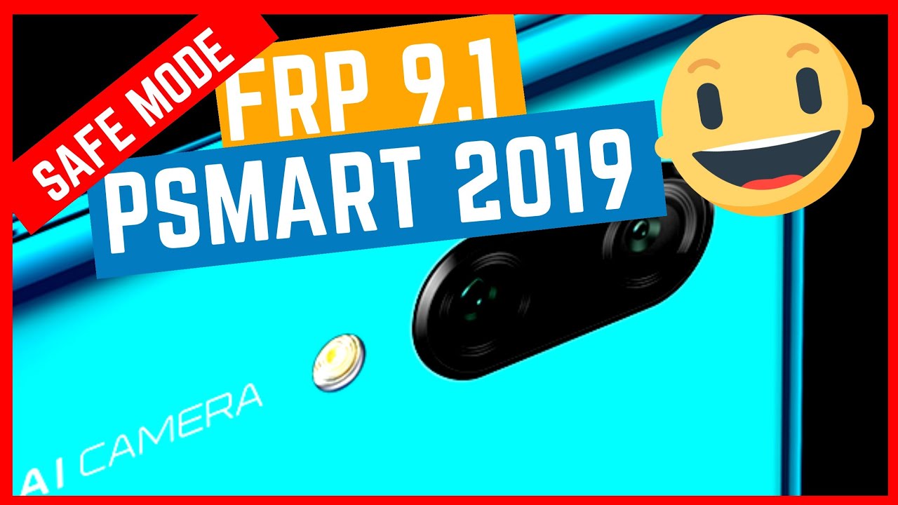 QUITAR Cuenta Google PSmart 2019 Android 9 EMUI 9.1 - FRP bypass POT-LX3 September Security