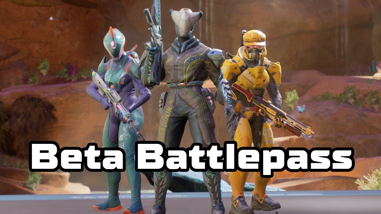 Splitgate 2 Beta Battlepass Overview