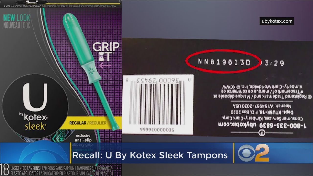 Tampon Recall