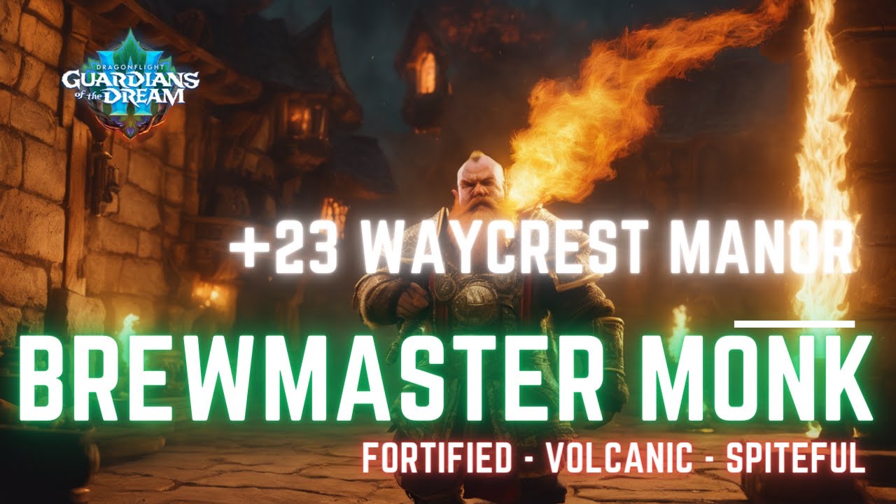 23 Waycrest Manor | S3 10.2 M+ | Brewmaster Monk