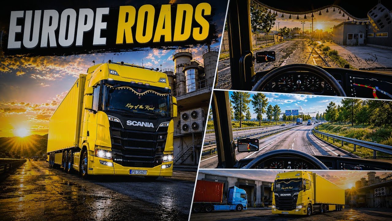 ETS2 | Dirigindo a Scania R370 – Essa ficou absurda!