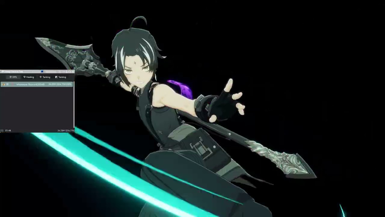 Wind Knight Skyward 235K DPS true single target (lv120 gear)