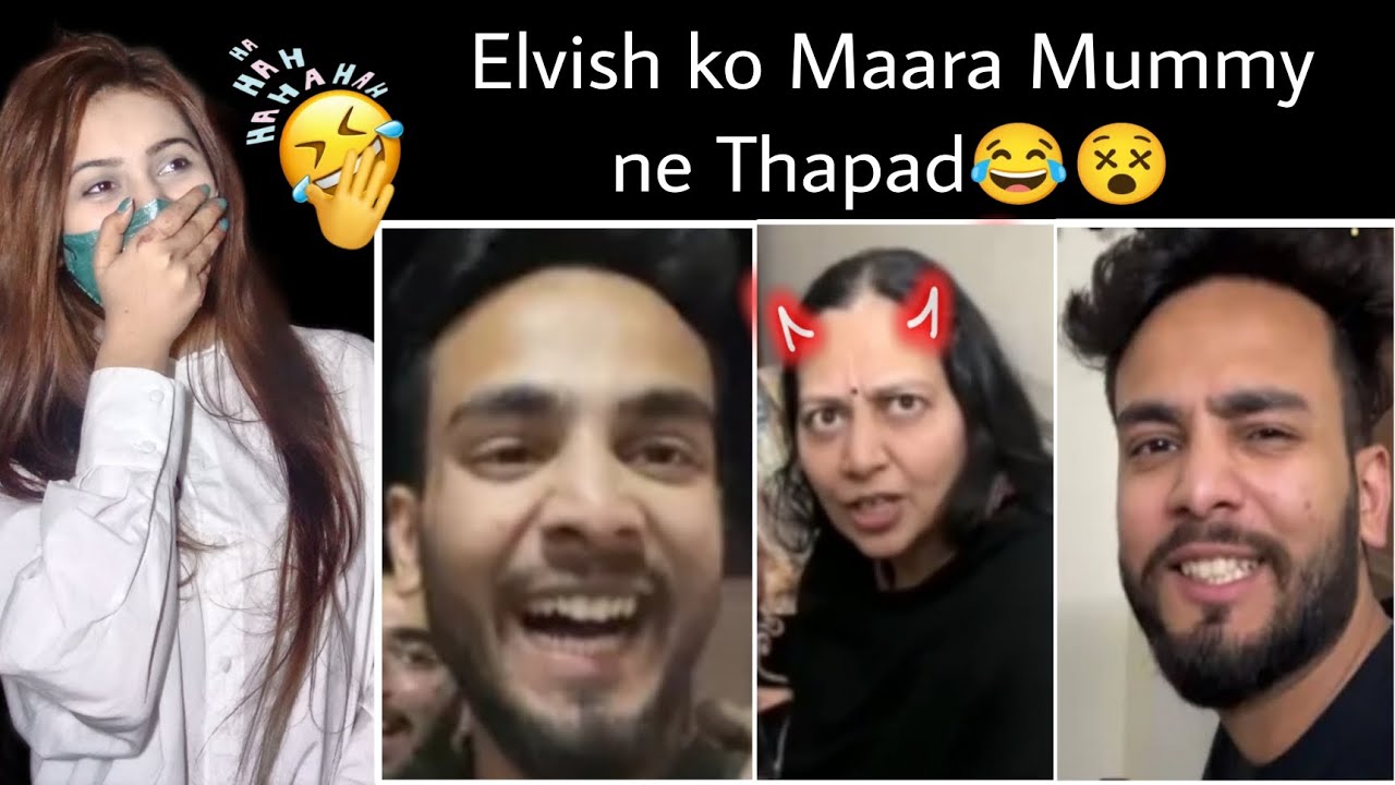 Reaction on Elvish Yadav Nakli Bandook Prank on Mummy😂 | Rao Sahab