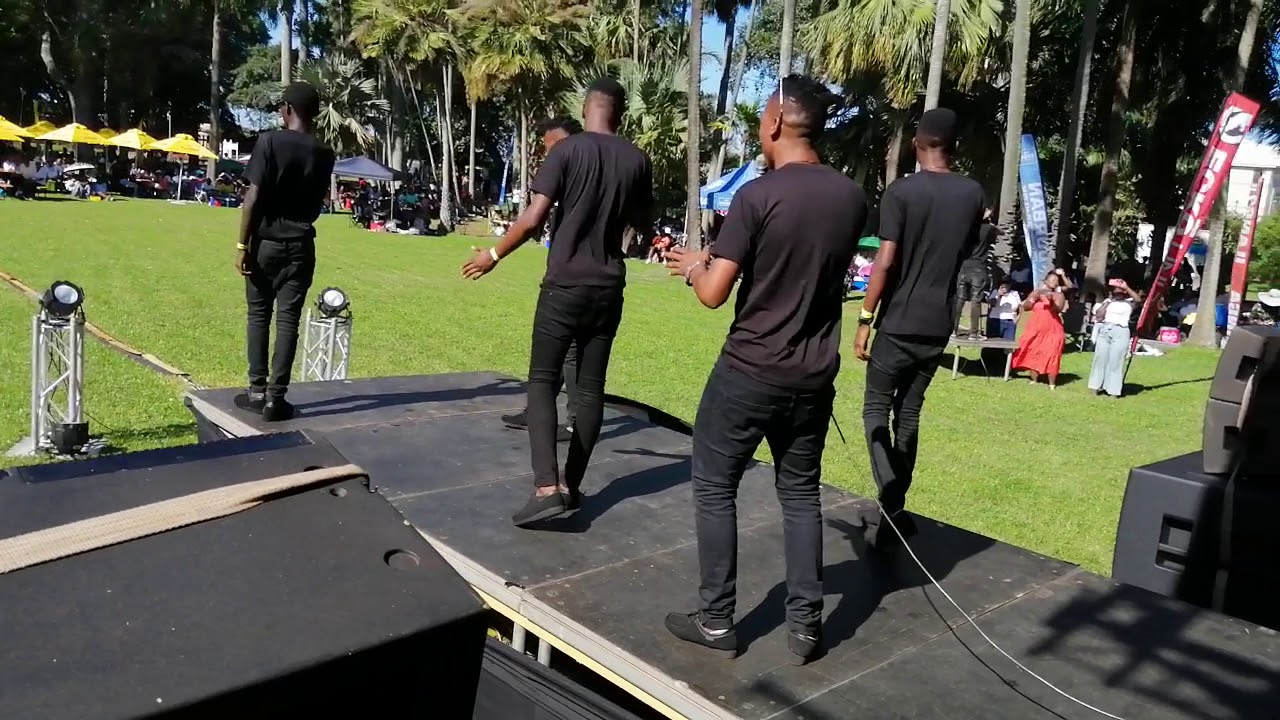 The Joy performing at the Simphiwe Shembe Comedy Picnic