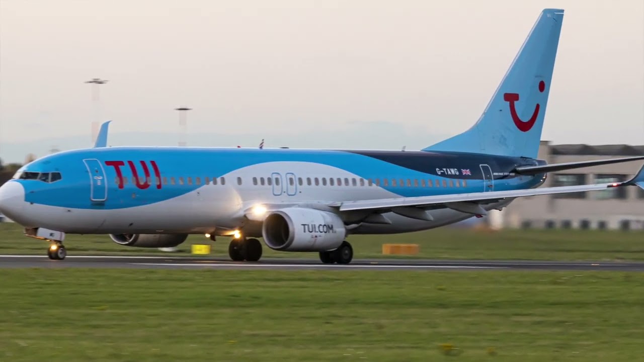 Final TUI Passenger Flight from Doncaster Sheffield Airport