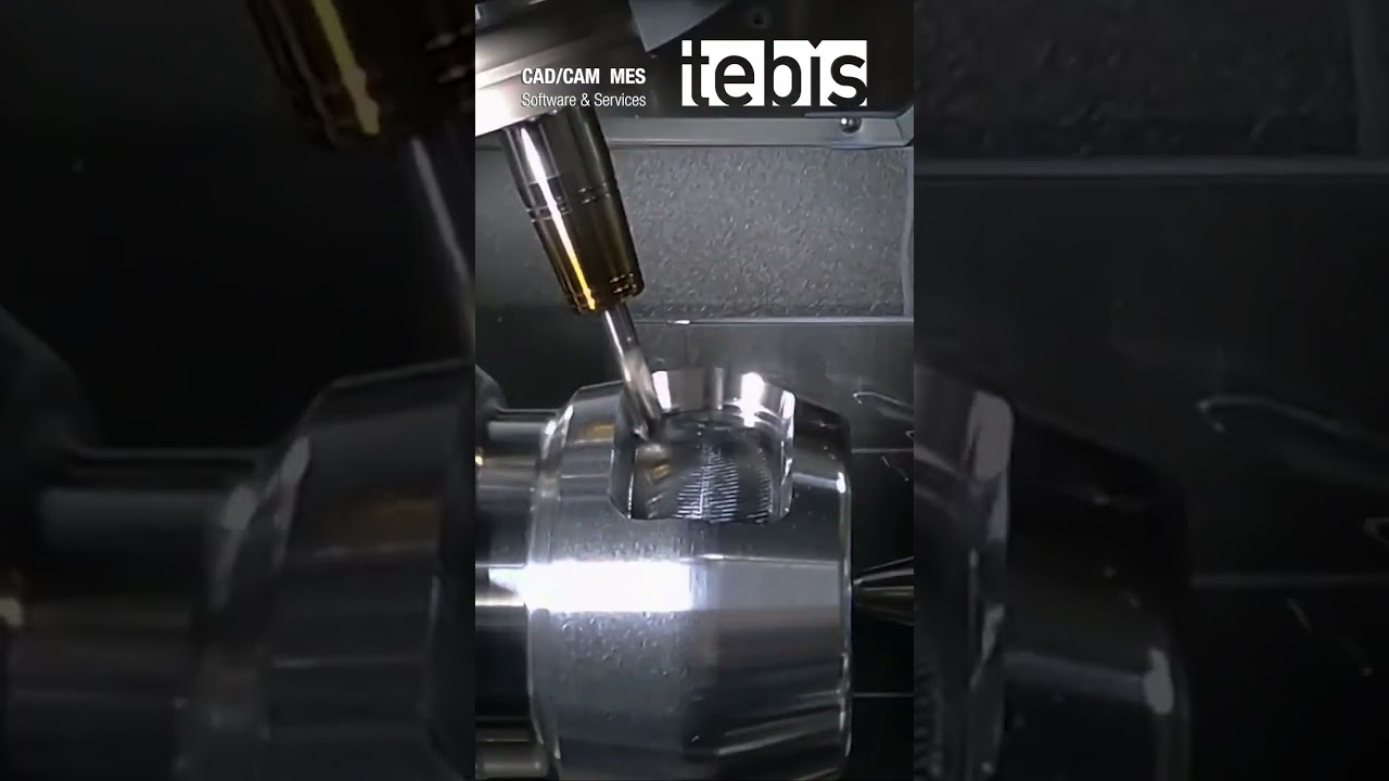 Multi-Axis Trochoidal CNC Milling (Tebis CAM)