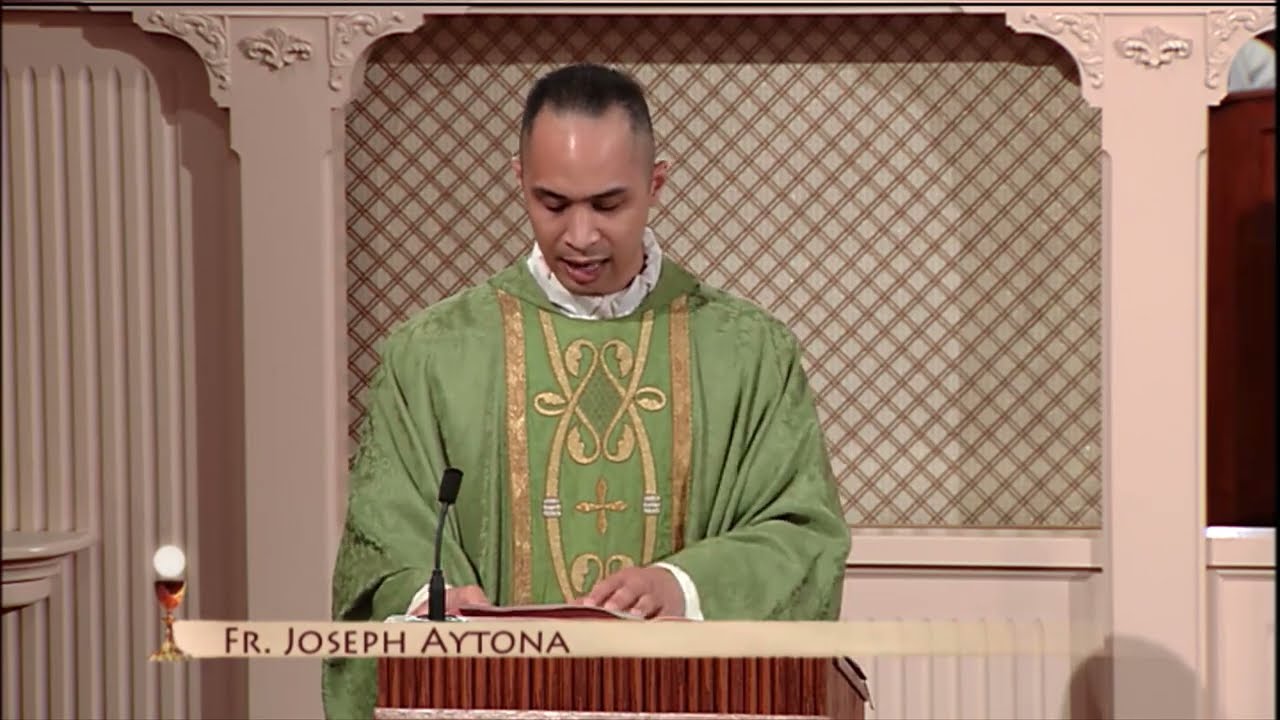 Daily Readings and Homily - 2022-01-13 - Fr. Joseph Aytona