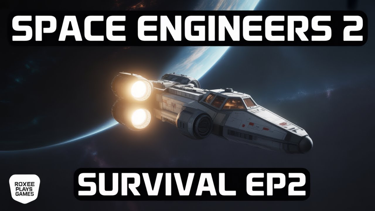 Моя первая постройка космического корабля пошла СТРАШНО не по плану! — Space Engineers 2 Survival...