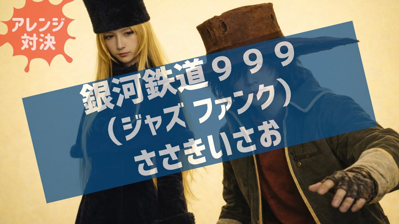 ささきいさお『銀河鉄道９９９』 /勝手にジャズファンク魔改造（カバー）