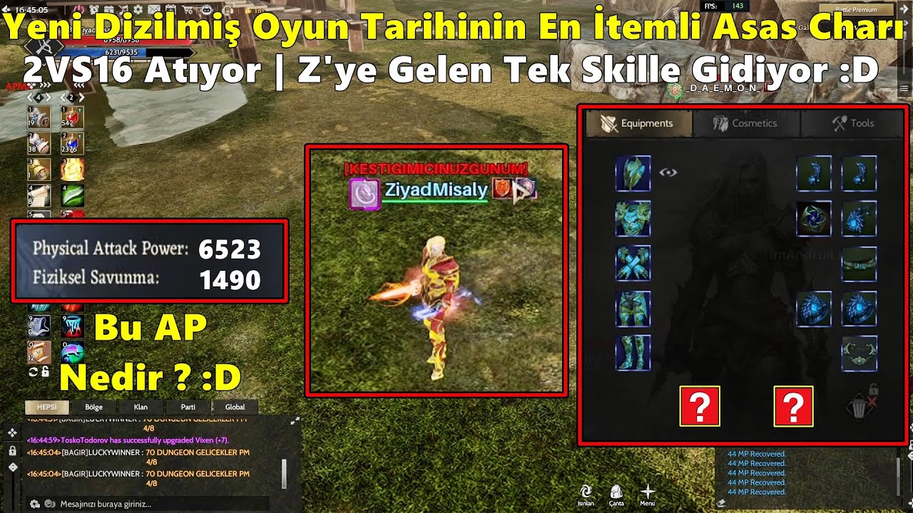 ZeitzquiN - Yeni Dizilmiş Rise Tarihinin En İtemli Asas Charına Giriyor Bu İtemler Ne ? Rise Online
