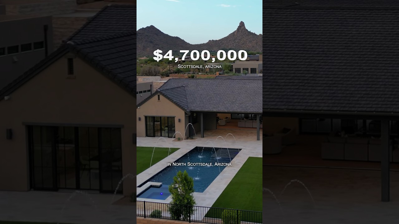 This is what $4,700,000 gets you in North Scottsdale Arizona