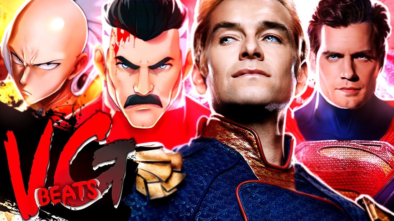 Rap Eu sou Invencível 2 (Capitão Pátria, Omni-Man, Saitama e Superman) | VGBeats