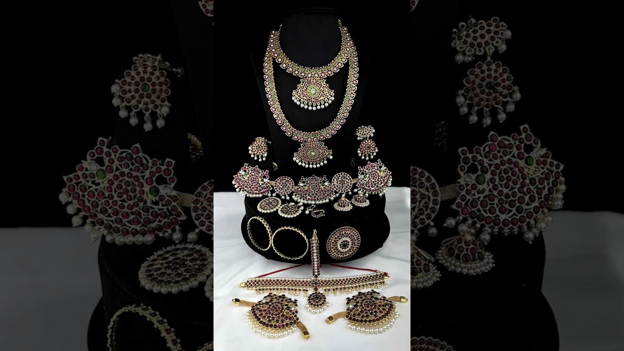 New Arrivals Bharatnatyam Jewelry Set | Dance Accessories | #shorts #bharatnatyam #jewelpalace