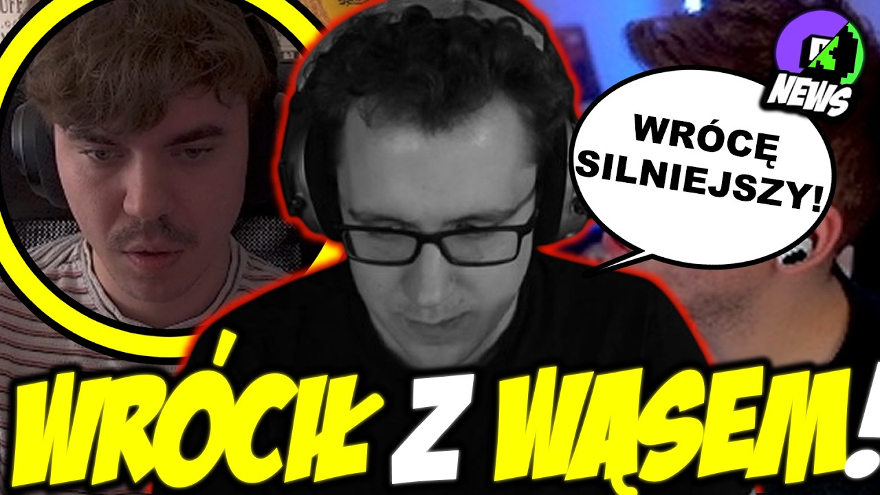 SUCHAR ODCHODZI!? POWR&Oacute;T BRUCE'A! QSMP! PATIRO! PRZESILENIE WIOSENNE! SZKLANA WIADOMOŚCI TTV!