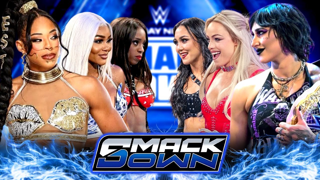 Biance Belair Jade Cargill & Naomi vs Rhea Ripley Liv Morgan & Roxanne Perez | WWE 07/Sep/2025