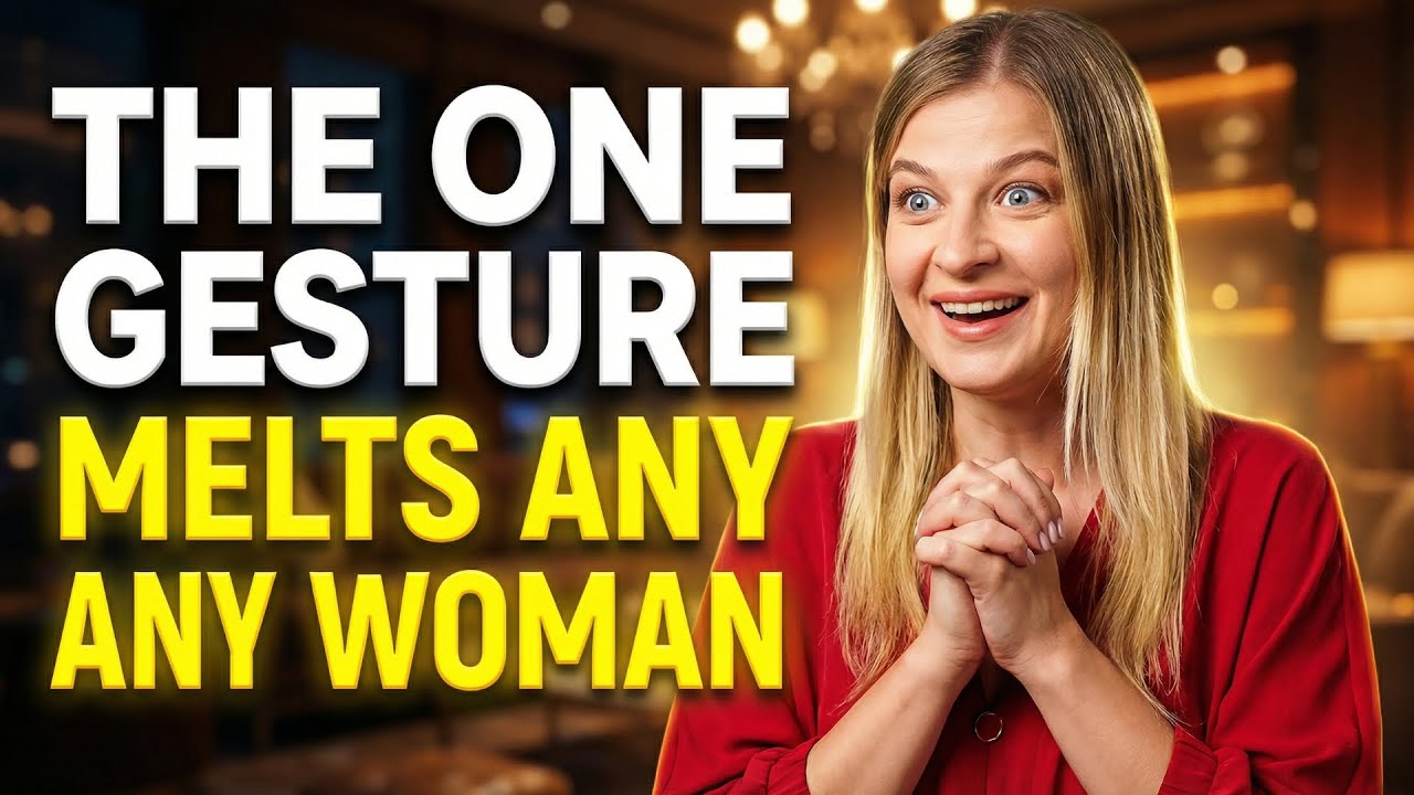 Властный мужской жест, которому женщины не могут сопротивляться — редко используемый мужчинами.