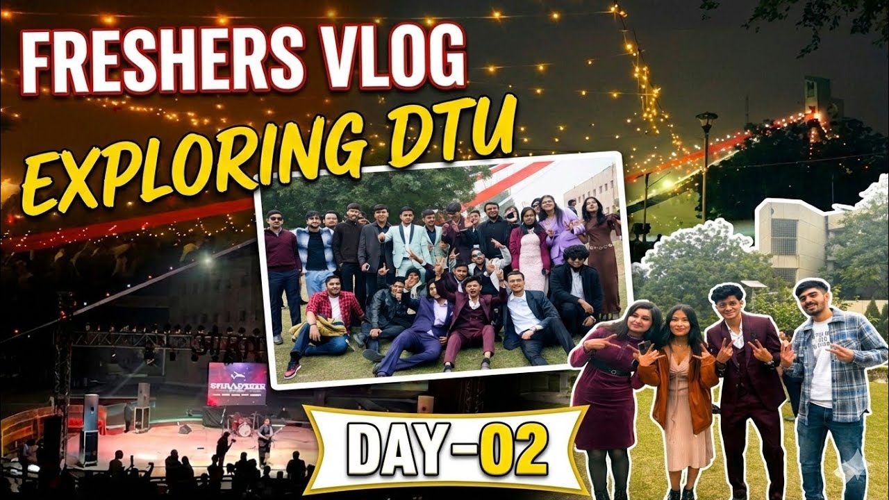DTU Freshers Party 2026 l Day -2  Full celebration performance & crazy  #dtucollege  #collegelife