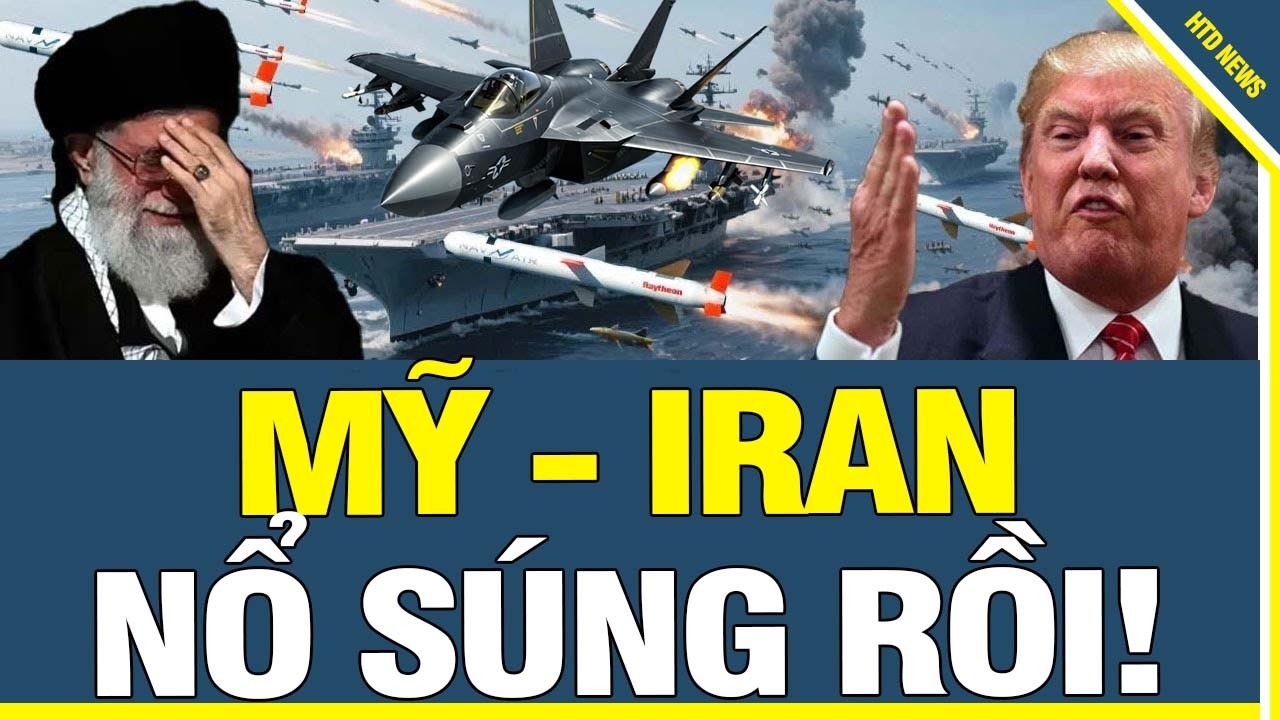 MỸ - IRAN NỔ SÚNG RỒI! Tiêm Kích F-35 Bắn Nổ Mục Tiêu Iran Tiếp Cận Tàu Sân Bay USS Lincoln