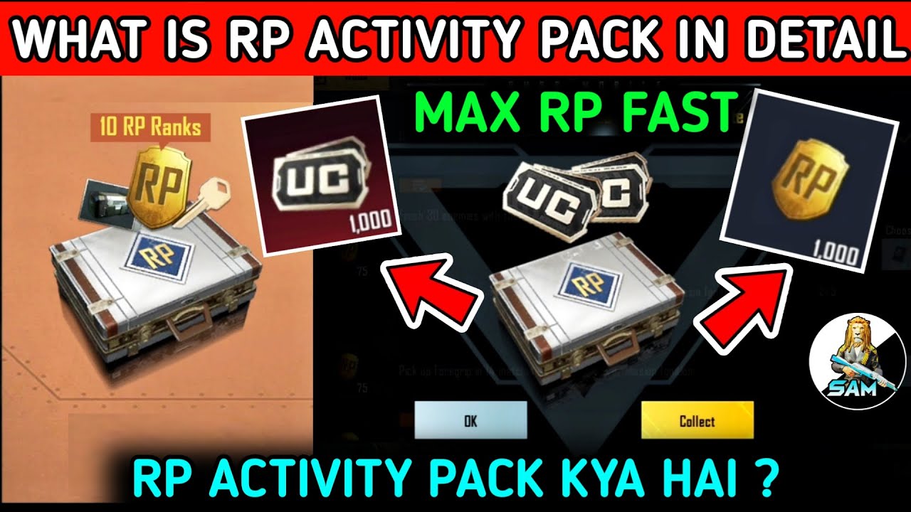 WHAT IS RP ACTIVITY PACK IN BGMI & PUBG 🔥 RP ACTIVITY PACK EXPLAINED 🔥 HOW TO MAX RP FAST IN BGMI