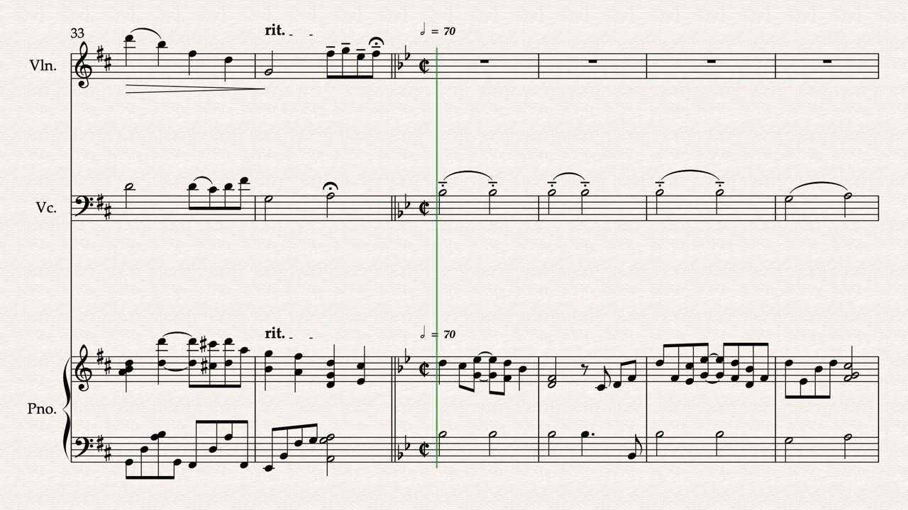 Disney Romance – Piano Trio