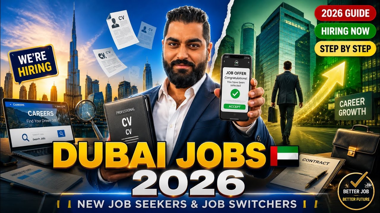 🇦🇪 Dubai Jobs 2026: Complete Guide for New Job Seekers & Job Switchers