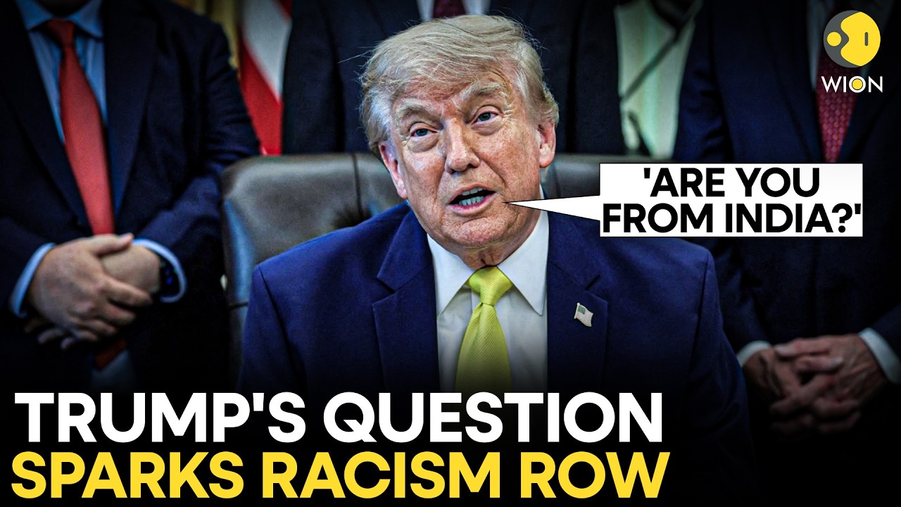 'Are You From India?': Trump's Dig at Indian Journalist Triggers Racism Debate | WION Originals