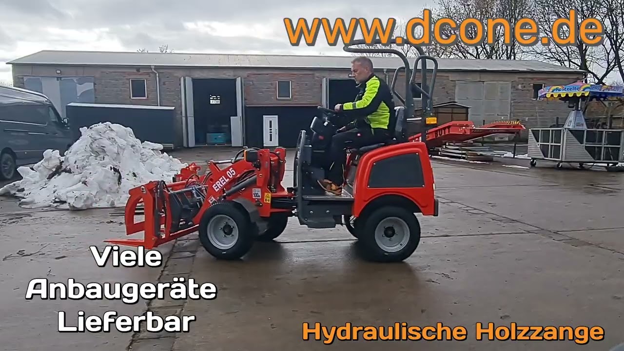Teleskop Elektro Radlader Hoflader Everun EREL 05