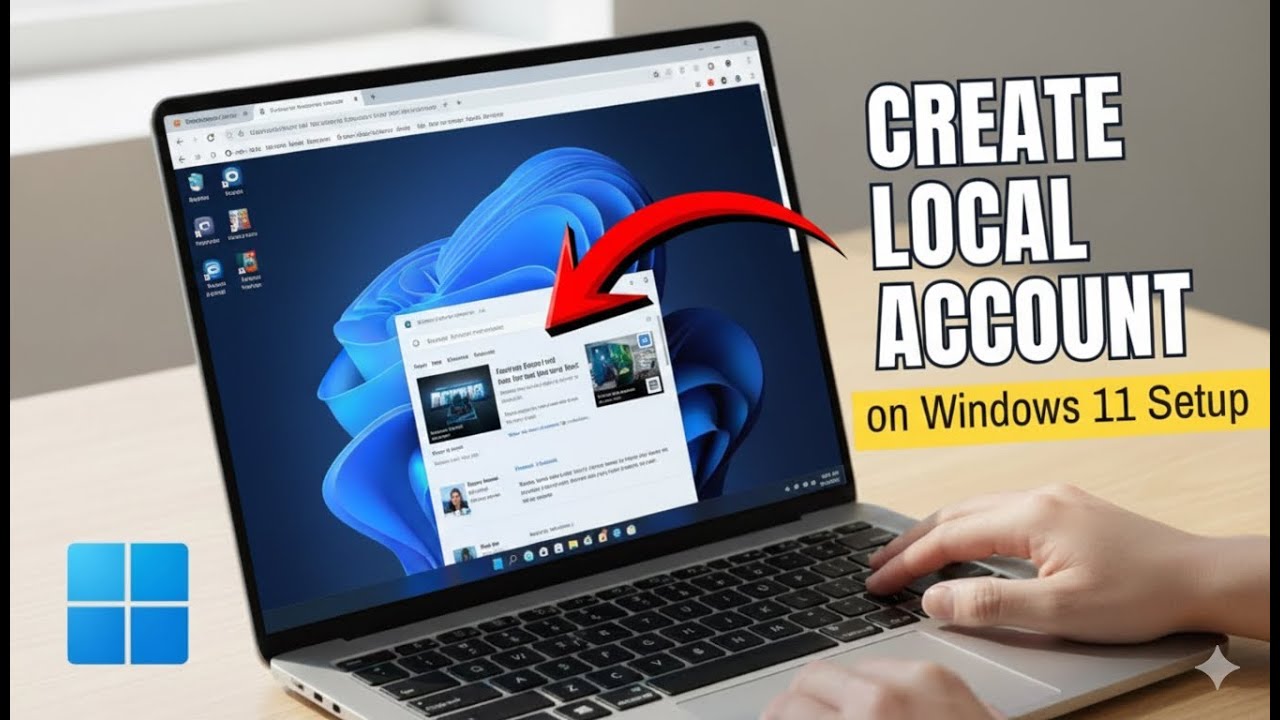 Windows 11 Setup Without Microsoft Account | Local Account Kaise Banaye