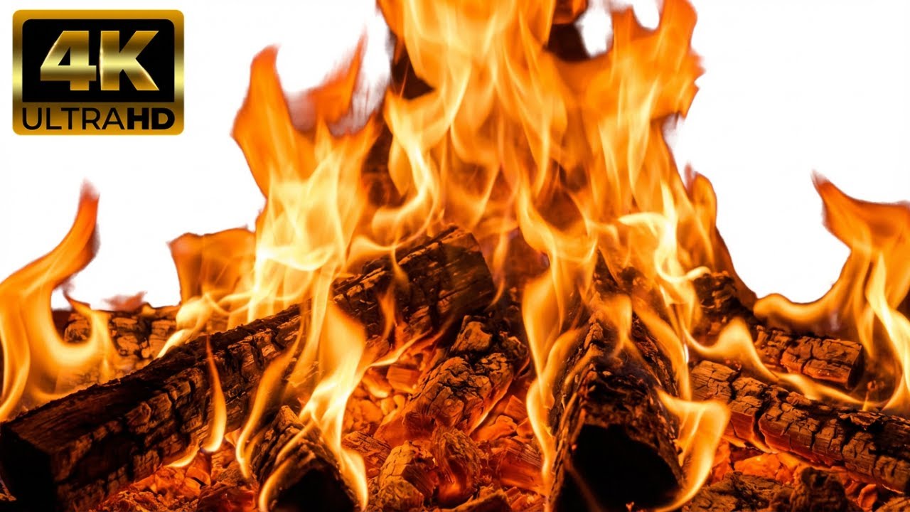 Fireplace 4K | Cozy Fireplace 10 Hours for Relaxation