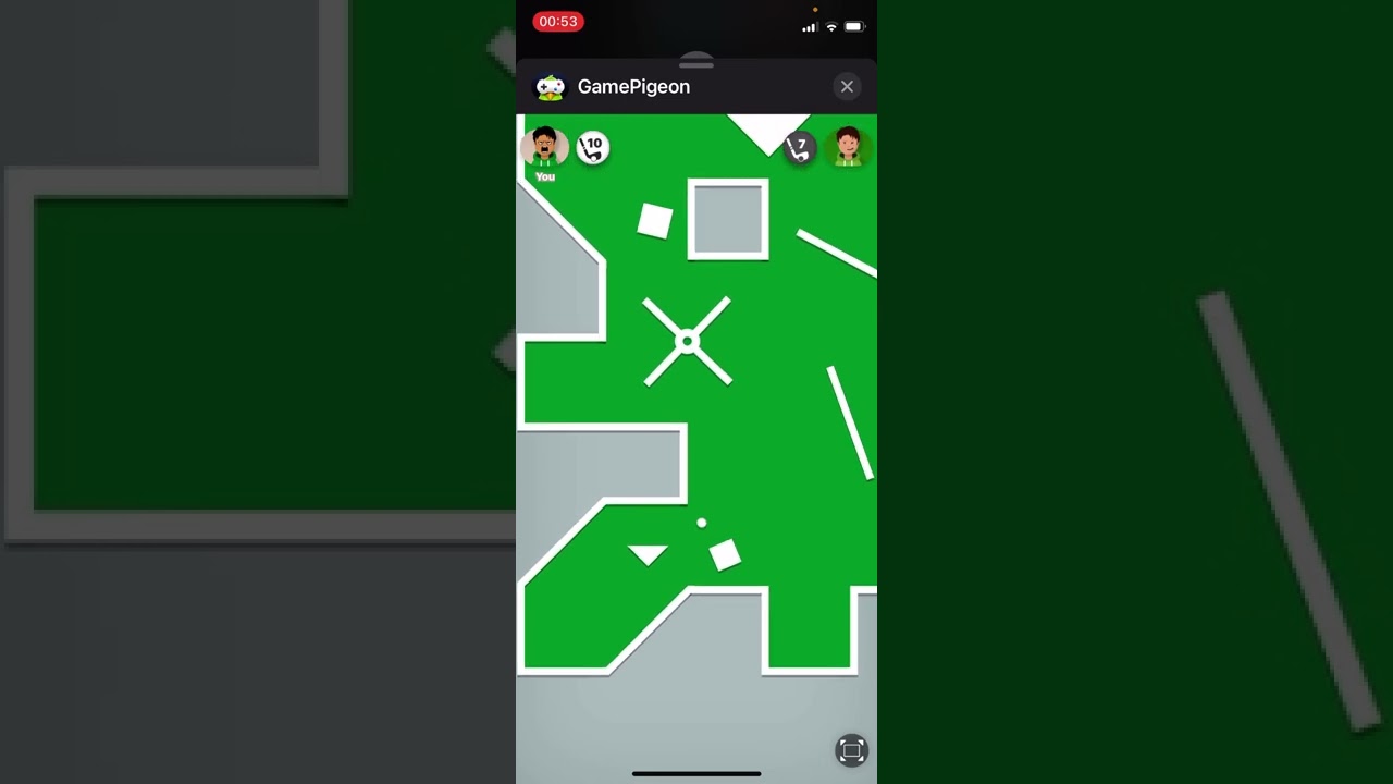 GamePigeon Mini Golf (5) speedrun any% with kttwong12 - 4:48.583 (Former World Record)