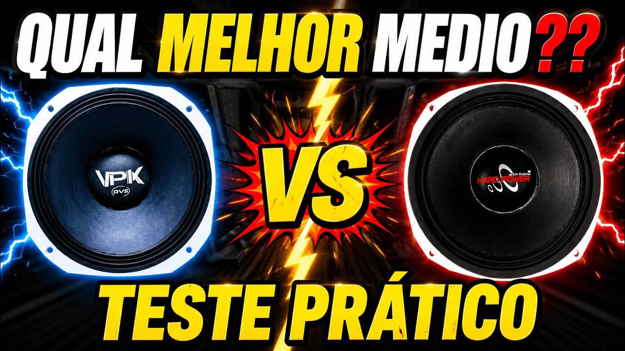 QUAL MELHOR MEDIO?? QVS VPK 60 VS HARD POWER HP400