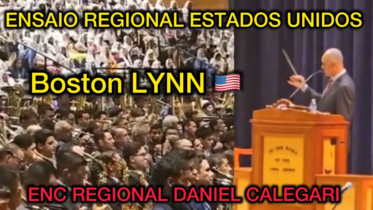 Ensaio Regional Lynn Boston Estados Unidos 🇺🇸 15/06/2025 Atendimento Daniel Calegari