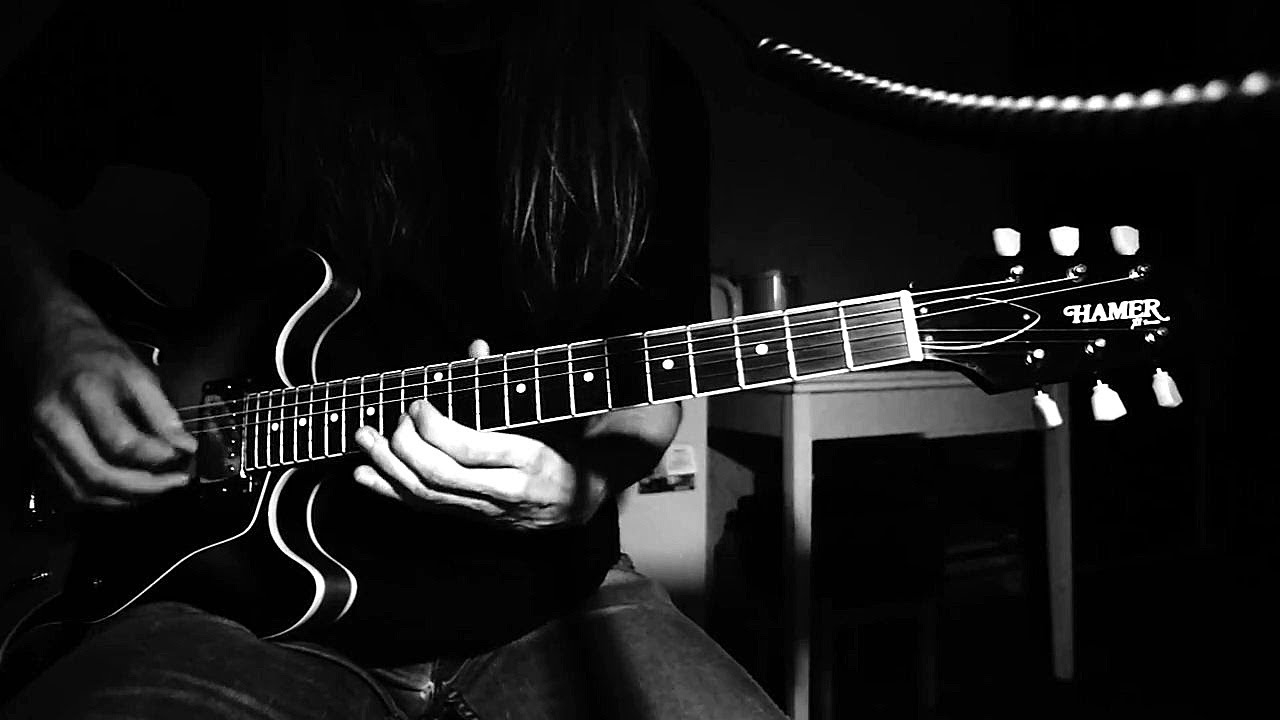 Line 6 POD HD500 ● Dark Ambient Preset. Hamer EchoTone guitar.
