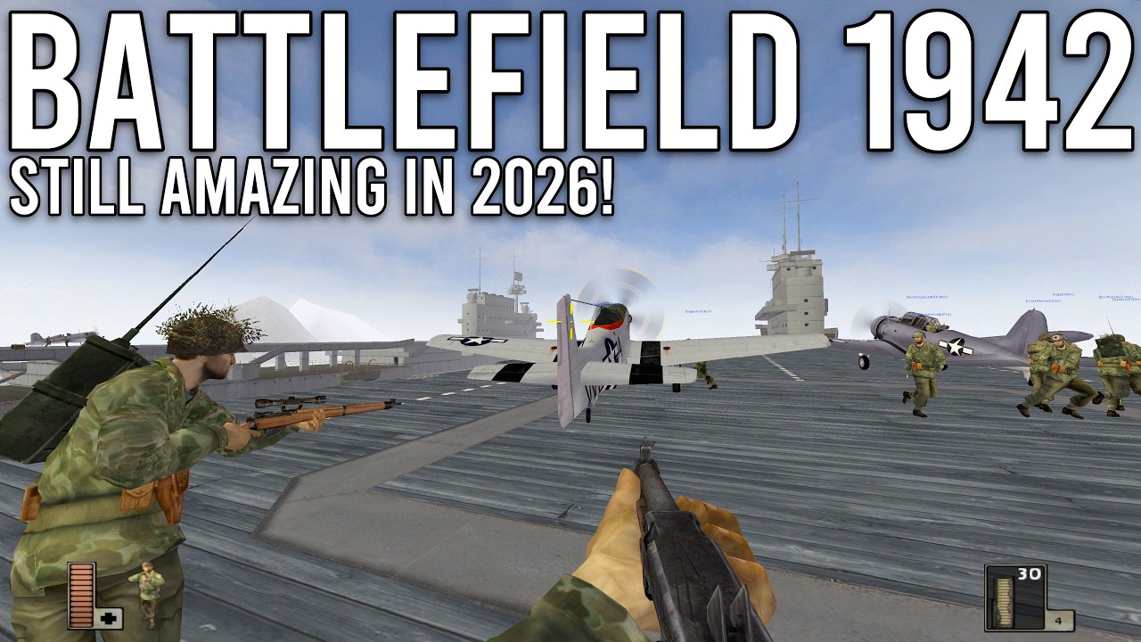 Battlefield 1942 по-прежнему великолепен в онлайн-режиме в 2026 году.