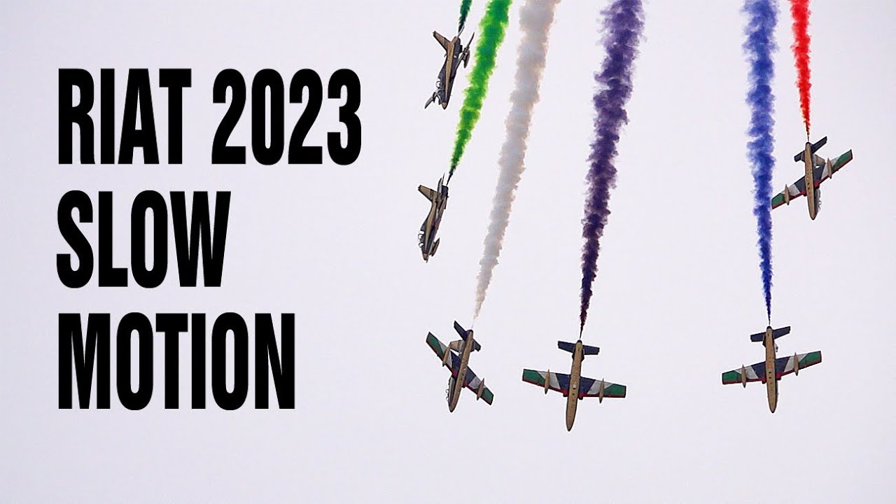 RIAT 2023 Slow-motion Highlights