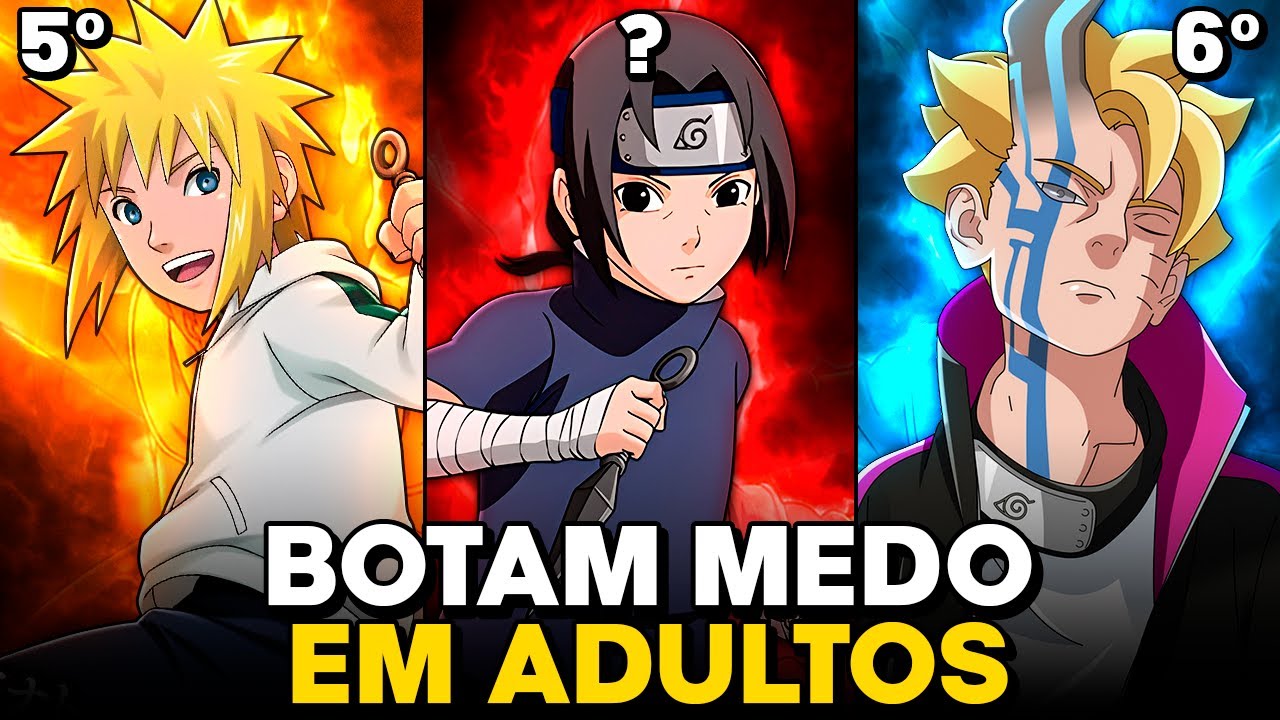 RANKING: 10 PRODÍGIOS MAIS FORTES EM NARUTO E BORUTO
