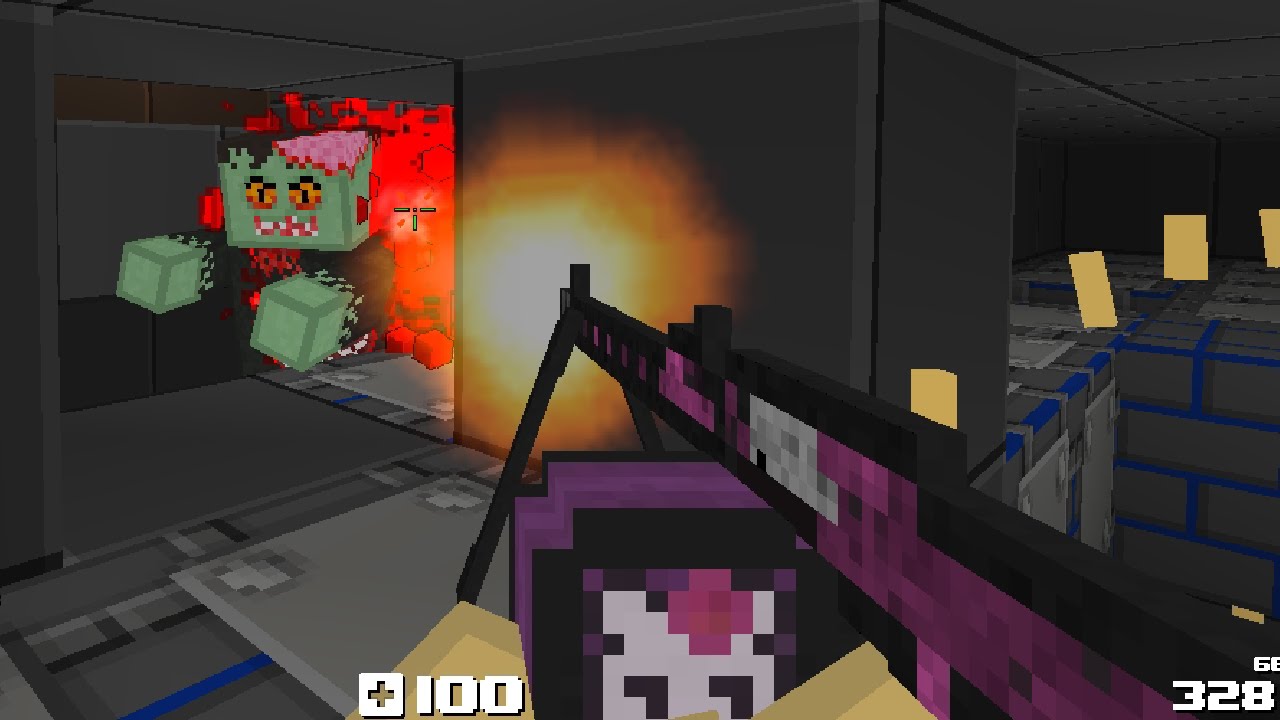 Blockade 3D ZOMBIES - MG42 LADY Gameplay