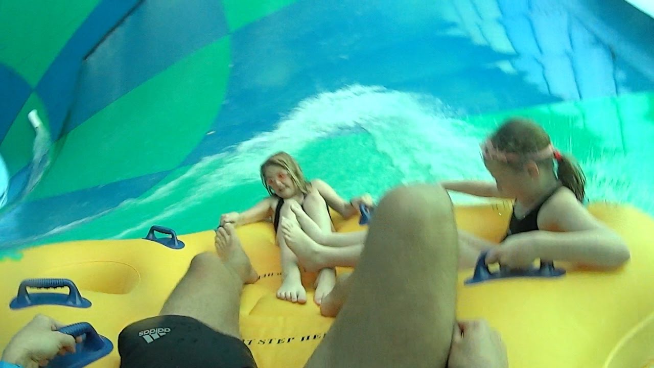Tornado Water Slide at Aquadome Billund