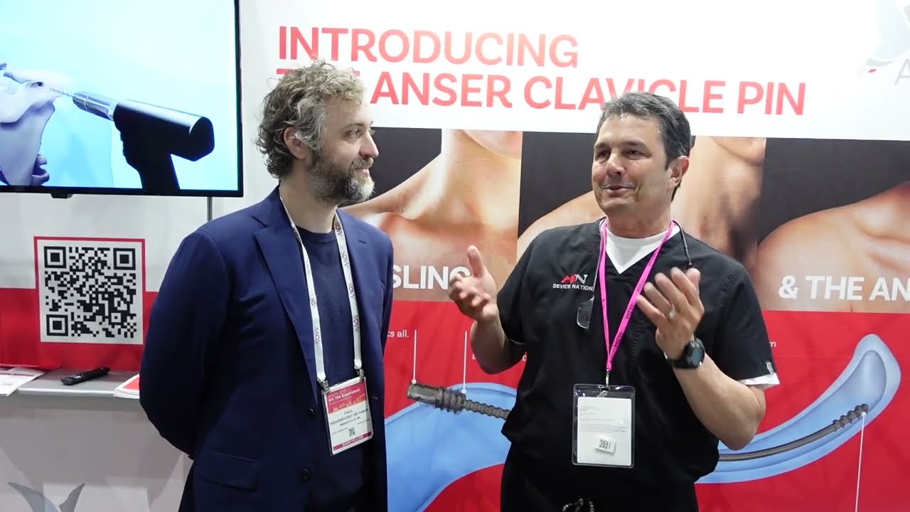 Behind the Booth with Dr. Paul Hoogervorst of Anser Implants!