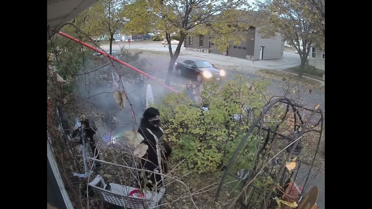 2020 10 31 No Contact Halloween Candy Chute 🎃👻 | Holiday Fun