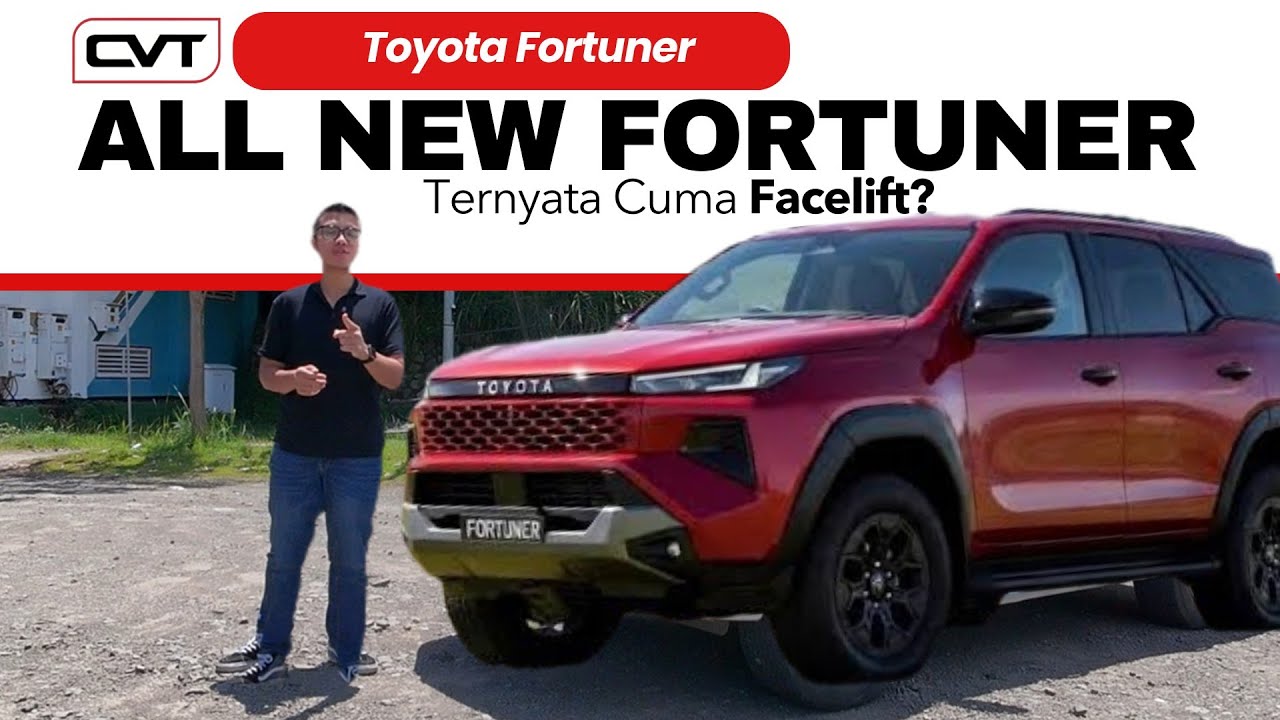 JADI ALL NEW FORTUNER CUMA FACELIFT AJA?. APA AJA YANG DIRUBAH DONG?
