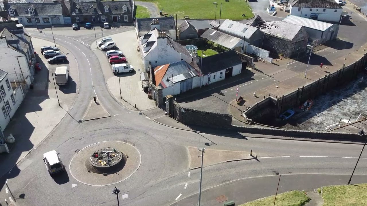 Port William in Dumfries & Galloway 2nd Edit (c) 2022 @Dg9Drones @Pulse2PulseUK.