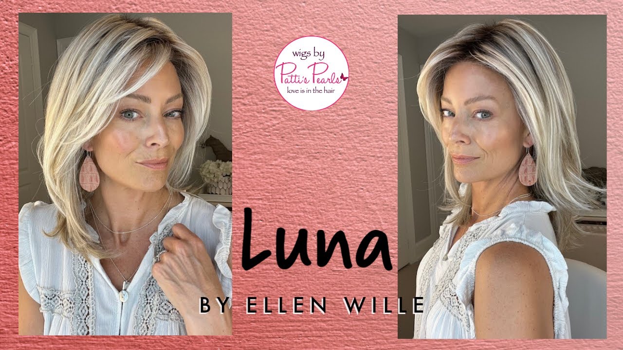 Wig Review!  LUNA by ELLEN WILLE in Light Champagne Shaded - WigsByPattisPearls.com