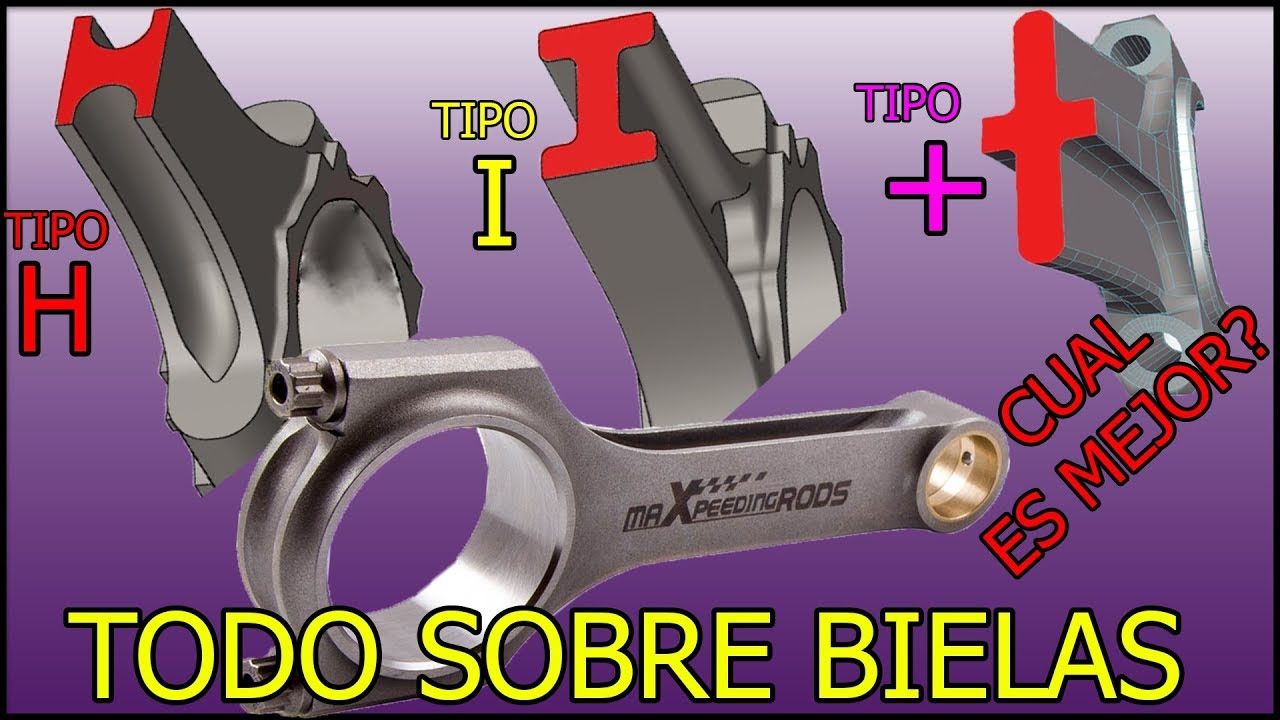 3 FORMAS de BIELAS 😱&iquest;CUAL es MEJOR? I H o + ?