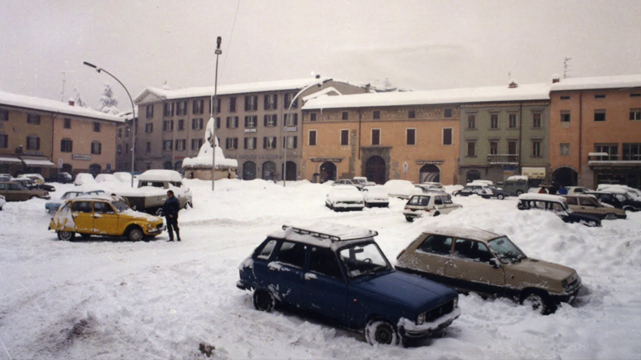 Trescore Balneario (Bg) Nevicata 1985