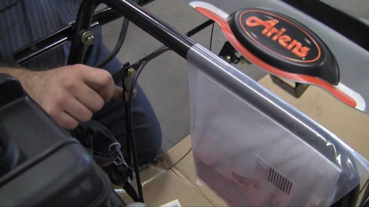How to Assemble and Setup an Ariens Deluxe Sno-Thro Snowblower - Models 921031, 921022 & 921013