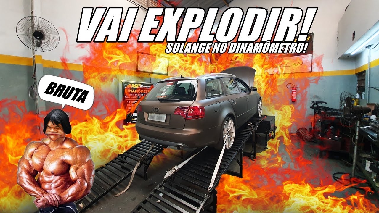 MEDINDO A POTÊNCIA DA SOLANGE! DINO QUE AGUENTA 1.600 CAVALOS!