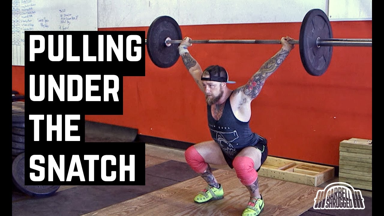 Tips for Pulling Under The Bar When Snatching